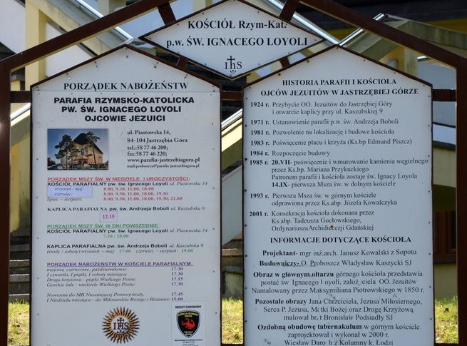 Kościół p.w. św Ignacego Loyoli w Jastrzębiej Górze