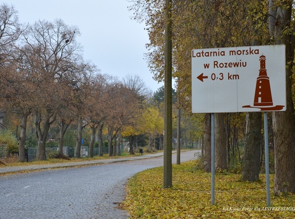 Dwie latarnie morskie w Rozewiu