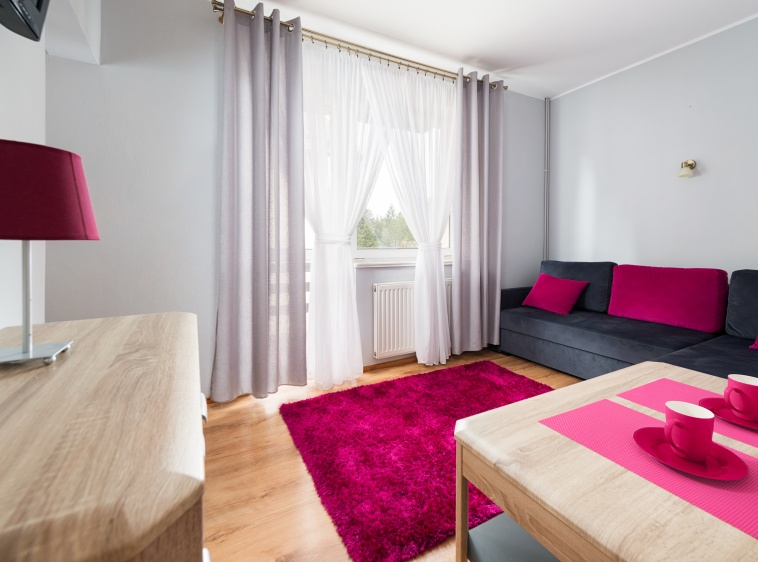 Dom Wypoczynkowy "ARKA" Apartament- pokój wypoczynkowy z balkonem i garderobą?v=1.0
