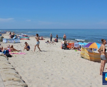 Słońce + plaża w Jastrzębiej Górze - i nic więcej do szczęścia nie jest potrzebne.